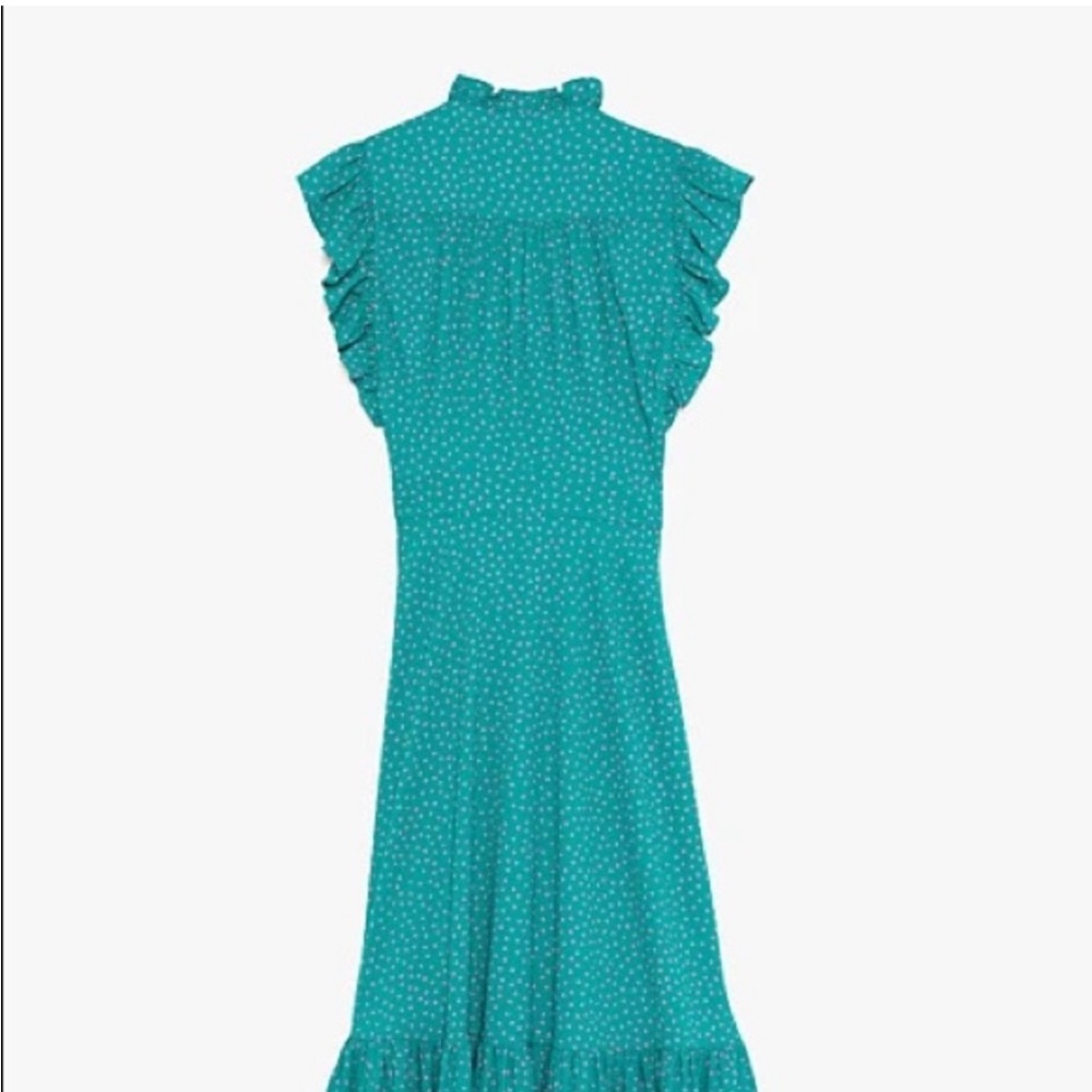 Kate Spade Poolside Dot Wrap Dress Gem